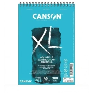 Canson XL Aquarelle Sulu Boya Çizim Defteri A5 300gr 20yp Spiralli