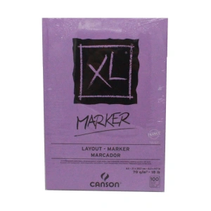 Canson XL Marker Çizim Defteri A4 70gr 100yp