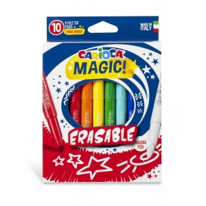 Carioca Magic Erasable Silinebilen Sihirli Keçeli Boya Kalemi 9 Renk + 1 Düzeltici