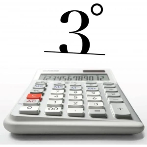 CASIO DE-12E-WE-W-DP HESAP MAKİNESİ 12 HANE