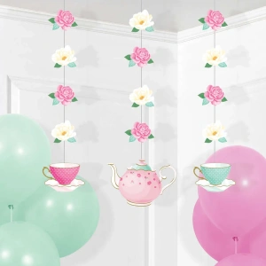 Çay Partisi 3 lü Asma Süs