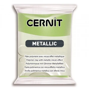 Cernit Metallic Polimer Kil 56g 051 Green Gold
