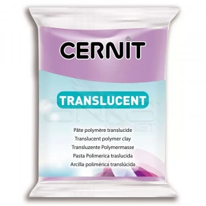 Cernit Translucent (Transparan) Polimer Kil 56g 900 Violet