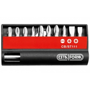 CETA FORM CB/ST111 Bits Uç Takımı 11 Parça (Düz/Yıldız/Pozidriv)
