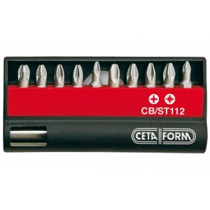 CETA FORM CB/ST112 Bits Uç Takımı 11 Parça (Yıldız/Pozidriv)