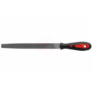 Ceta Form Konik Uçlu Yassı Eğe (Orta Diş/Ergonomik Sap) 8 İnç/200 Mm