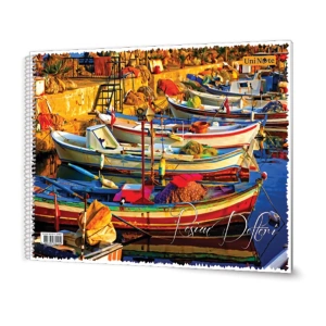 ÇINAR 33x48 SPİRALLİ  RESİM DEFTERİ 15 YP 33001