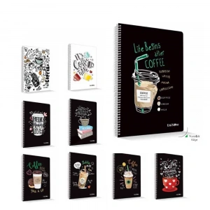 Çınar Coffee A4 Spr.Pp Kapak Defter 96yp.Çizgili 72610