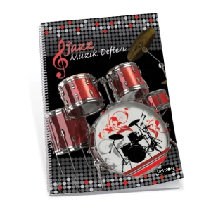 Çınar Jazz Müzik Defteri 30 Yp Spirali 36000