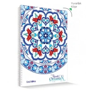 Çınar Nicea Ottoman Spiralli Defter A4 Çizgili 96 Yaprak (71710)