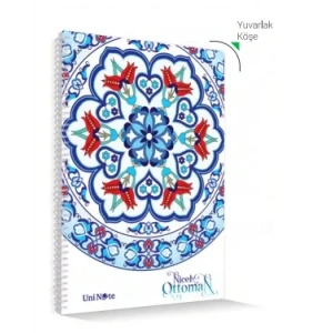 ÇINAR NİCEA OTTOMAN SPİRALLİ DEFTER A4 KARELİ 96 YAPRAK (71711)