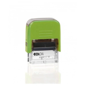 COLOP PRINTER C10 YEŞİL KASA SİYAH KEÇE - 10X27MM