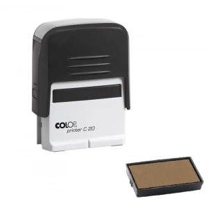 COLOP PRINTER C20 SİYAH KASA KURU KEÇE - 14X38MM