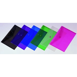 Comix Çıtçıtlı Dosya A4 şeffaf A1853