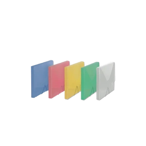 Comix Lastikli Kutu Dosya Şeffaf Renkler A4 A1260