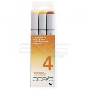Copic Sketch Marker Color Fusion 3lü Set 4