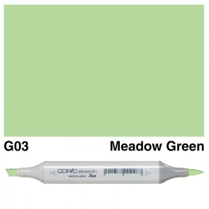 Copic Sketch Marker G03 Meadow Green