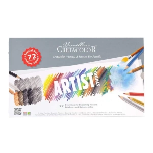 Cretacolor Artist Studio Limited Edition Çizim Seti Metal Kutu 72 Parça 46572