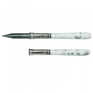 Cretacolor Kalem Uzatıcı Beyaz Gümüş Mermer Desenli 43022a