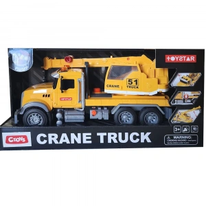 Ctoy Oyuncak Işıklı Ve Işıklı Ve Sesli Vinç Kamyonu 