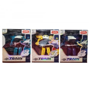 Ctoy Oyuncak TrenE Dönüşebilen Robot 3 Ass. CTOY-FB141