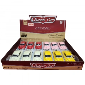 Ctoy Oyuncak Çek Bırak Klasik Otomobil1:32 12Li CTOY-615-3B