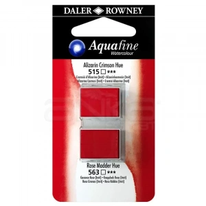 Daler Rowney Aquafine Sulu Boya Tablet 2li Alizarin Crimson-rose Madder