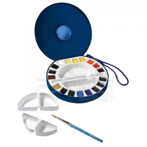 Daler Rowney Aquafine Travel Set 18 Renk