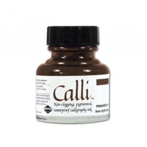 Daler Rowney Calli Kaligrafi Mürekkebi 012 Brown 29.5ml