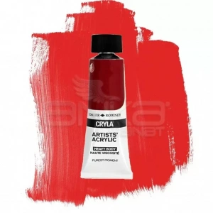 Daler Rowney Cryla Artist Akrilik Boya 75ml 507 Cadmium Scarlet Seri C