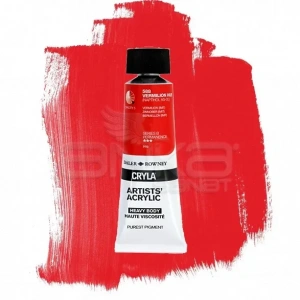 Daler Rowney Cryla Artist Akrilik Boya 75ml 588 Vermilion Hue Seri B
