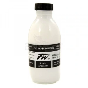 Daler Rowney Fw Acrylic Artist Ink 180ml 011 White