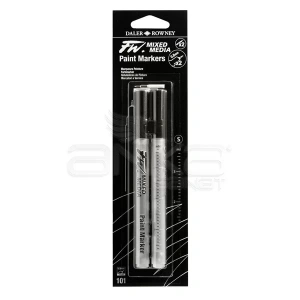 Daler Rowney Fw Mixed Media Paint Marker Sets 101 0,8mm Teknik Uç (s)