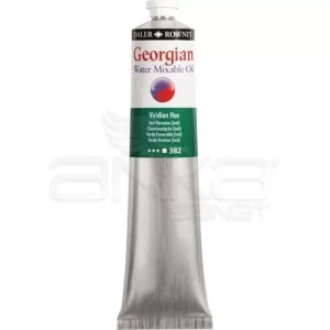 Daler Rowney Georgian Water Mixable Oil Su Bazlı Yağlı Boya 200ml 382 Viridian Hue