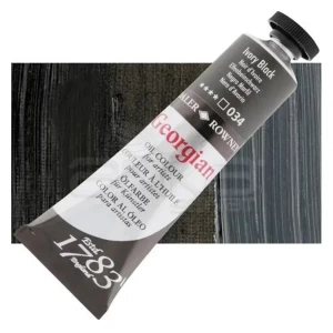 Daler Rowney Georgian Yağlı Boya 38ml No:034 Ivory Black