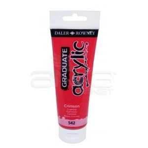 Daler Rowney Graduate Akrilik Boya 120ml Crimson (542)