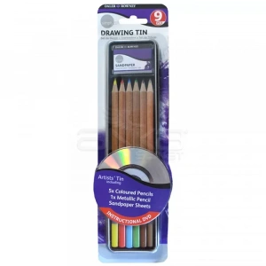 Daler Rowney Simply Drawing Tin 9lu Set