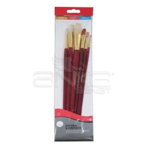 Daler Rowney Simply Natural Synthetic 6lı Fırça Seti 216 940 600