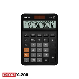 Daxi Hesap Makinesi Black Edition 12 Haneli X-200