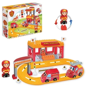 Dede Oyuncak İtfaiye Yol Seti 46 Parça 03323