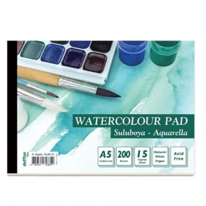 Deffter  A5 Suluboya Defteri 200Gr