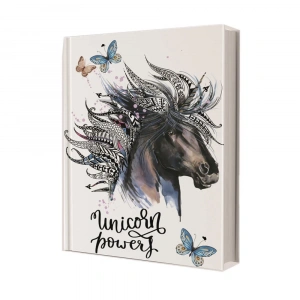 Deffter Unicorn Power Çizgili Defter 14x20 cm 96 Yaprak 64625-8
