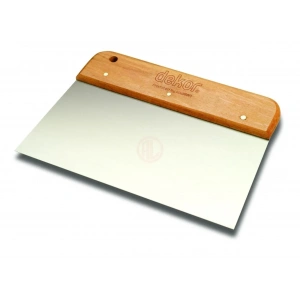 Dekor Hassan Geniş Ispatula Ahşap Saplı Paslanmaz Çelik 22 Cm