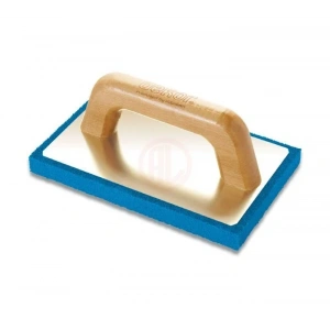 Dekor Hassan Kauçuklu Mala Küçük Gözenekli Ahşap Saplı 22 Cm