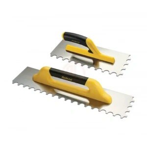 Dekor Hassan Mermer Malası Kapalı Plastik Saplı Yay Çeliği 30 Cm