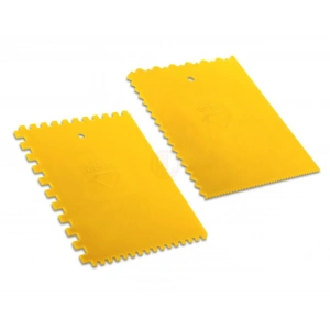 Dekor Hassan Plastik Fayans Tarağı Üçgen Dişli 18x13,5 Cm