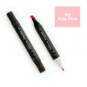 DEL REY TWIN MARKER RP9 PALE PİNK ÇİFT UÇLU GRAFİK KALEMİ MN-DR009