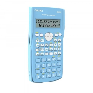 Deli Bilimsel Hesap Makinesi 240F-10+2 Digits Mavi D82MS