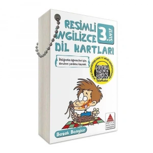 Delta 3.Sınıf Resimli İngilizce Dil Kartları