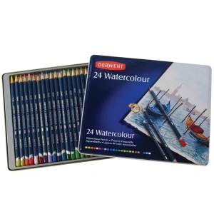Derwent Watercolour Suluboya Kalemi 24 Renk